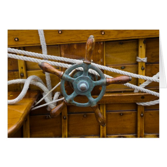 Bote de madera antigua (Anverso (Horizontal))