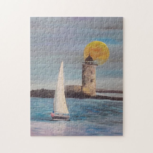 Bote de vela del rompecabezas por JP Denyer (Vertical)