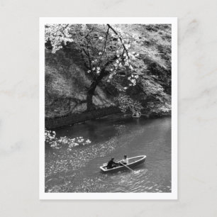 Bote en Chidorigafuchi: Tokio, postal de Japón