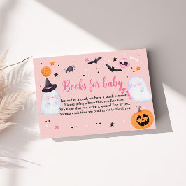 Bote Halloween Fantasma Libros para Tarjeta de Gab
