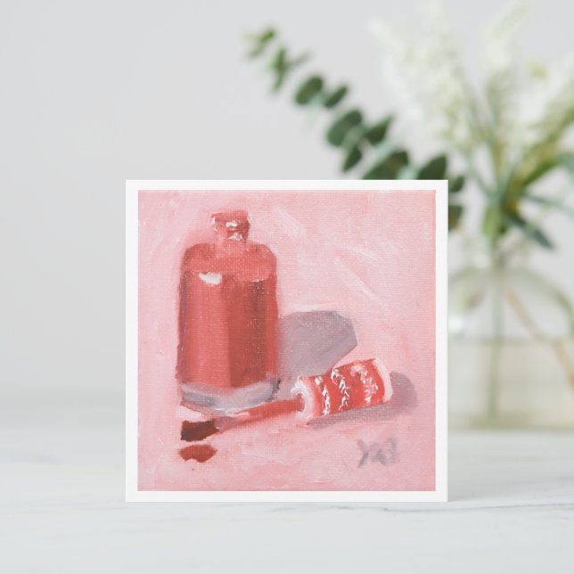 Botella abierta (Anverso de pie)