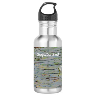 Botella acuática de agua del lago Waterlily Pond