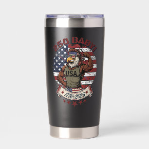 Botella Aislada 250 Bebé! Águila Patriótica Americana Flex 1776-20