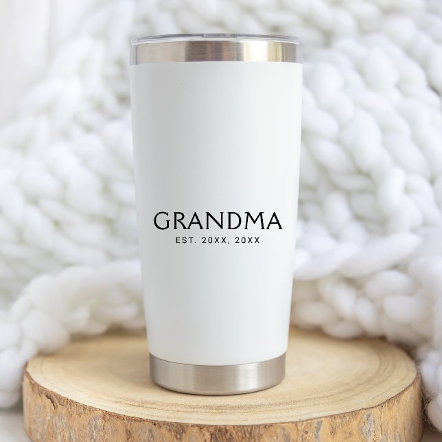 Botella Aislada Abuela Estableció Nuevo Regalo para Abuela (Subido por el creador)