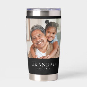 Botella Aislada Abuelo Estableció Elegante 2 Foto Negro