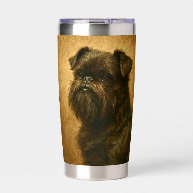 Botella Aislada Affenpinscher (Frente)