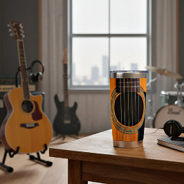 Botella Aislada Agujero de sonido de guitarra personalizado