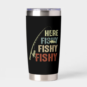 Botella Aislada Aquí Fishy Fishy Insulated Tumbler