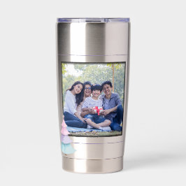 Botella Aislada Árbol de Navidad de Pastel