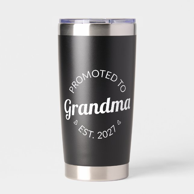 Botella Aislada Ascendida a Abuela Desde 2027 Nueva Nana Yo (Frente)