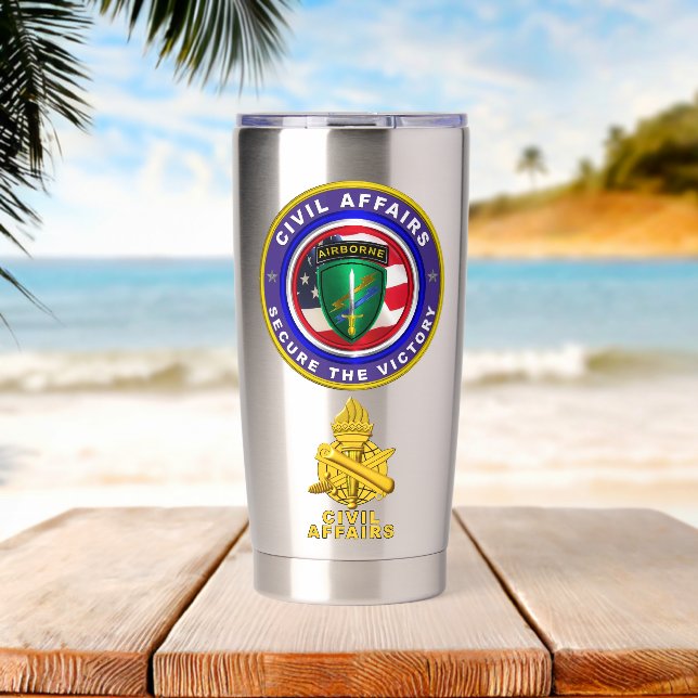 Botella Aislada Asuntos Civiles (Playa (girada))