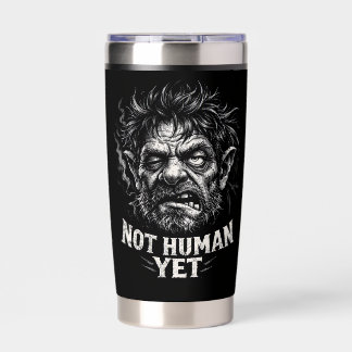 Botella Aislada Aún no es humano