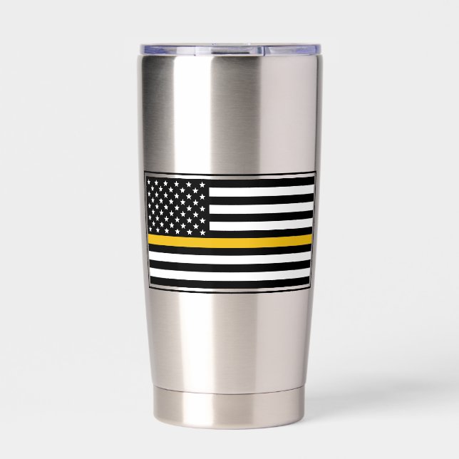 Botella Aislada Bandera de distribuidor 911 personalizada Línea de (Frente)