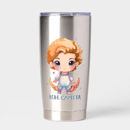 Botella Aislada Bébé Cancer 4