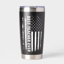 Botella Aislada Best Teacher Ever Gift Funny Appreciation Teacher 