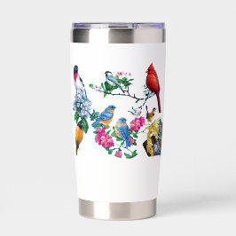 Botella Aislada Bird Lovers Thermal Tumbler
