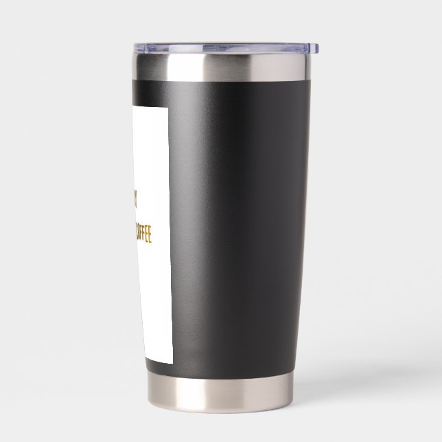 Botella Aislada Black thermal tumbler  (Izquierdo)