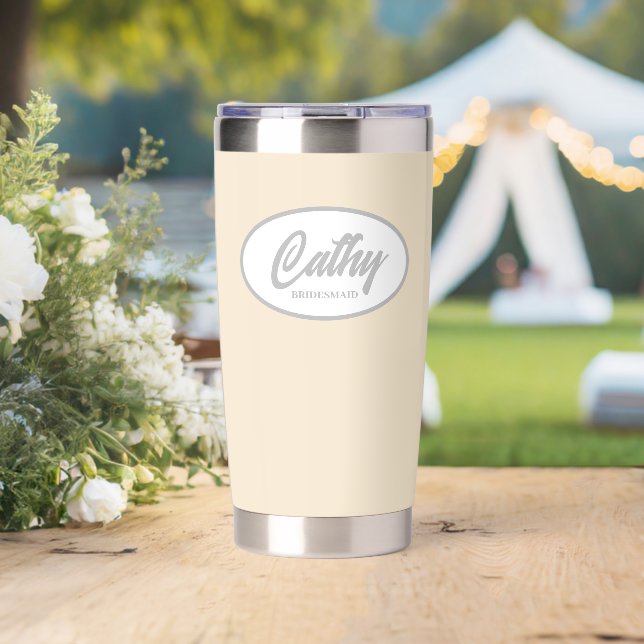 Botella Aislada Boda con estilo de champagne (Boda (girado))