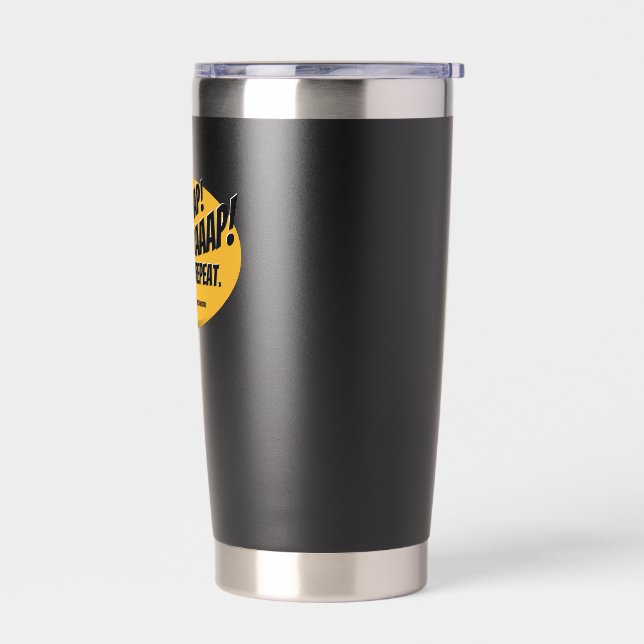 Botella Aislada Braap Braaap & Repeat Dirt Bike Travel Mug (Izquierdo)
