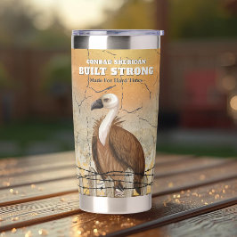 Botella Aislada Built Strong Personalized Insulated Tumbler For Me