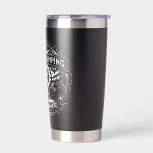 Botella Aislada Buscadores de Emociones Tumbler de Camping de Críp