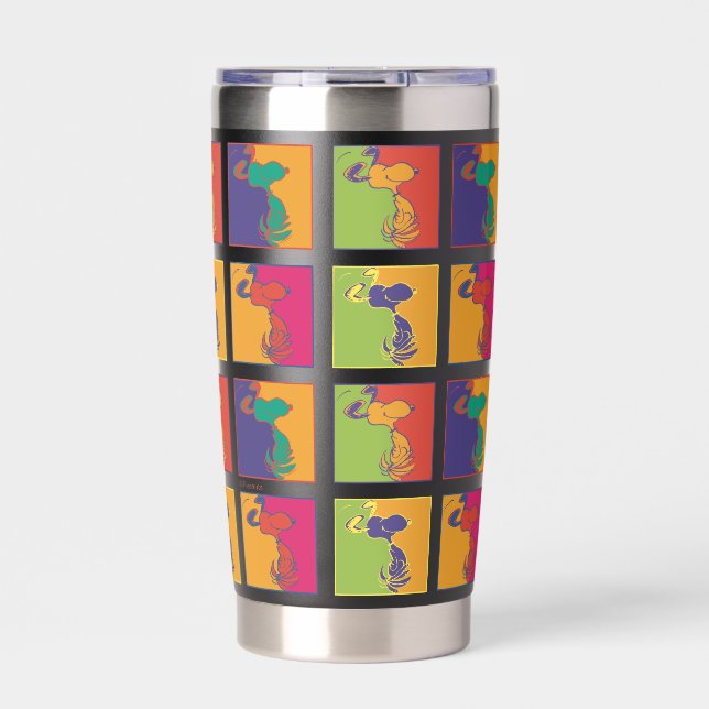 Botella Aislada Cacahuetes | Noopia de arte pop moderno (Frente)