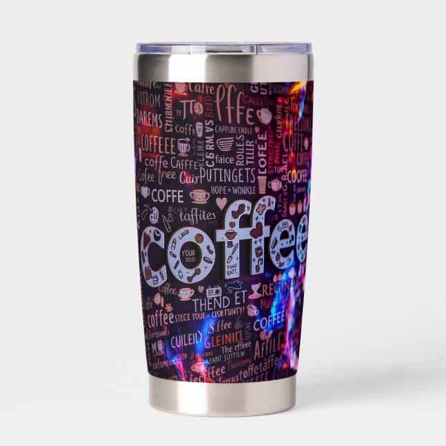Botella Aislada café (Frente)
