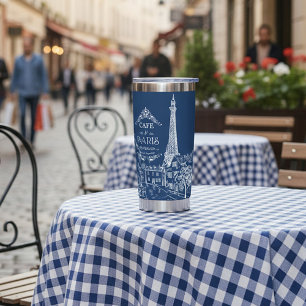 Botella Aislada Café París personalizado
