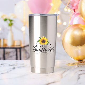 Botella Aislada Cafe Sunflower Oficial