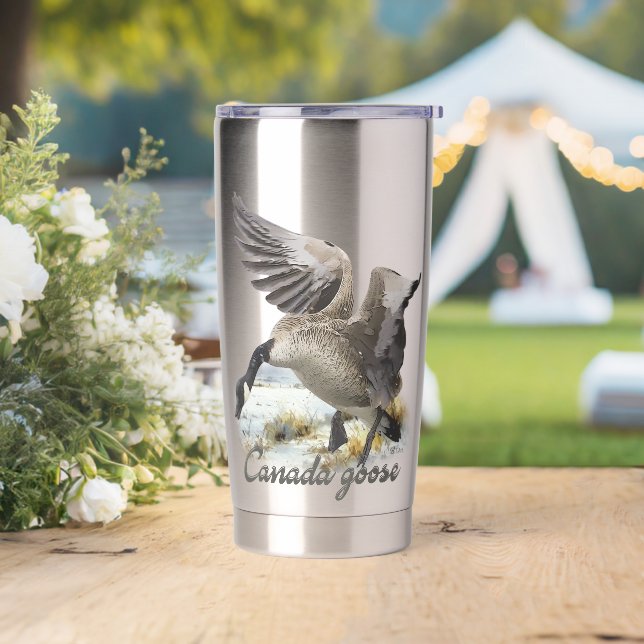 Botella Aislada Cerdo de Canadá, arte (Boda)