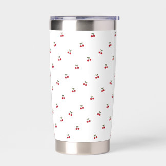 Botella Aislada Cherry Bliss Stainless Steel Travel Tumbler