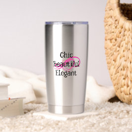 Botella Aislada Chic, Beautiful, Elegant Mug