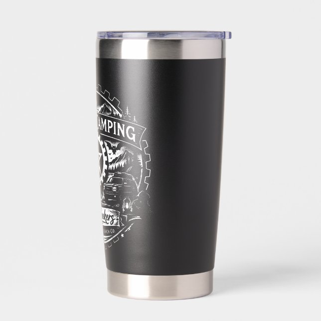 Botella Aislada Chill Seekers Cryptid Camping Tumbler CSX (Izquierdo)