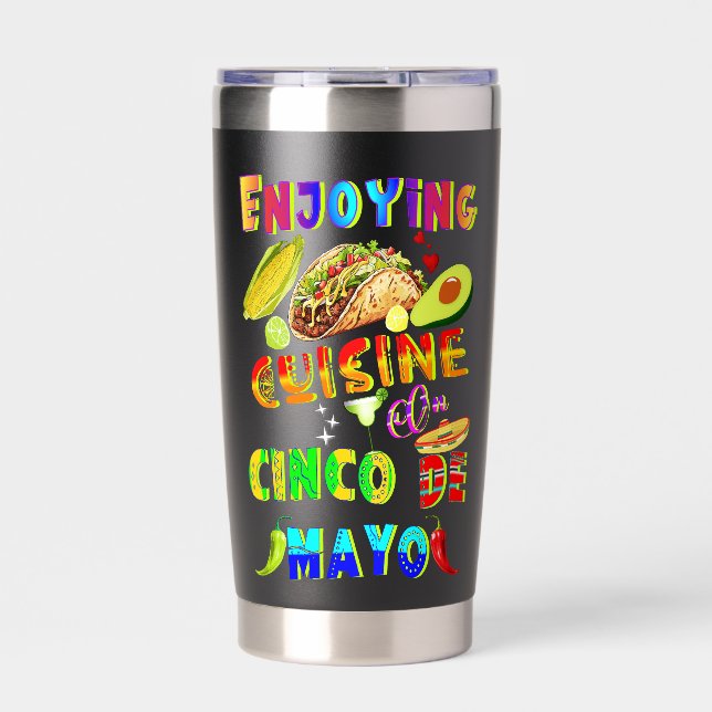 Botella Aislada Cocina De Cinco De Mayo (Frente)