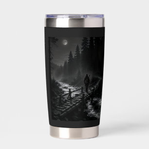 Botella Aislada Colección Wanderer WO07 – Puente de madera bajo la