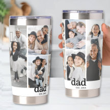 Collage de 8 fotos personalizadas para Papá