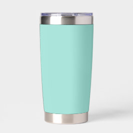 Botella Aislada Color sólido azul de huevo Robin pálido