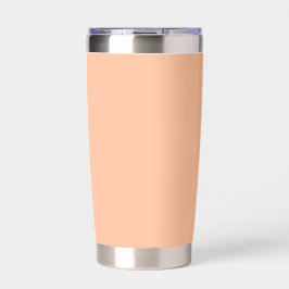 Botella Aislada Color sólido Peach Fuzz