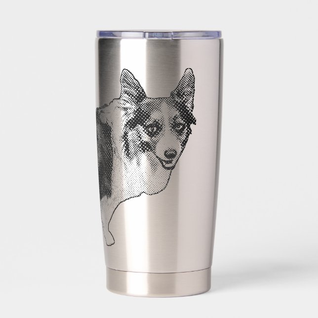 Botella Aislada Corgi Prism Fiesta Guiño (Detrás)