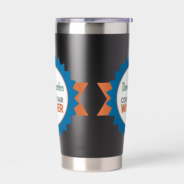 Botella Aislada County Fair tumbler prize (Izquierdo)