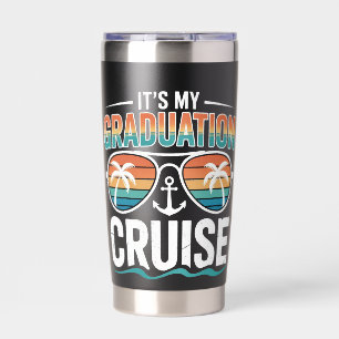 Botella Aislada Crucero de graduación grupo viaje familiar coincid