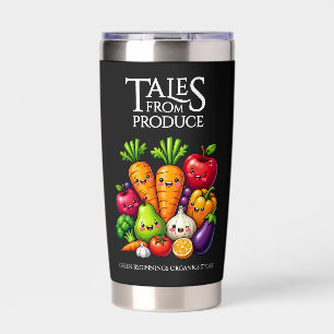 Botella Aislada Cuentos Divertidos de Frutas y Verduras de la Frut