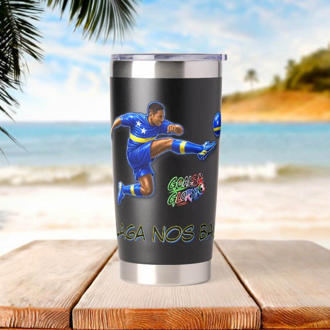 Botella Aislada Curazao Vamos (Playa)
