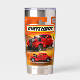 Botella Aislada Custom Matchbox Style Classic Car Design