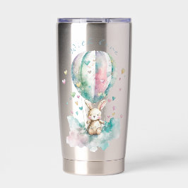 Botella Aislada Cute bunny AÉRONAUTE, personnalisé