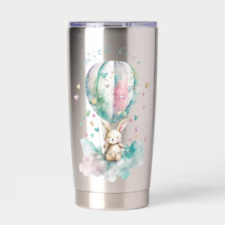 Botella Aislada Cute bunny AÉRONAUTE, personnalisé