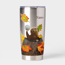 Botella Aislada DE/GB Thermobecher/Thermal mug Maulwurf/Mole