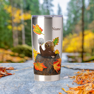 Botella Aislada DE/GB Thermobecher/Thermal mug Maulwurf/Mole