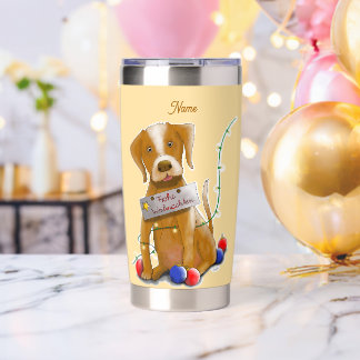 Botella Aislada DE Tasse Hund