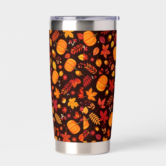 Botella Aislada Dibujo de Calabaza (Izquierdo)